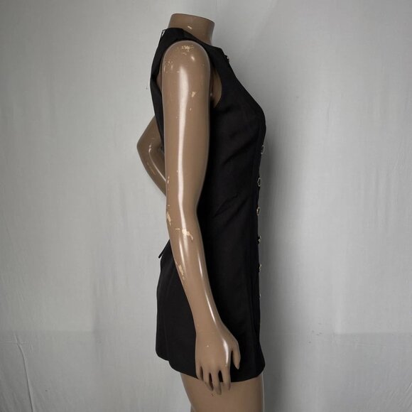 SNDYS Women's Black A-Line Mini Dress Size S | New with Tags - Picture 7 of 11